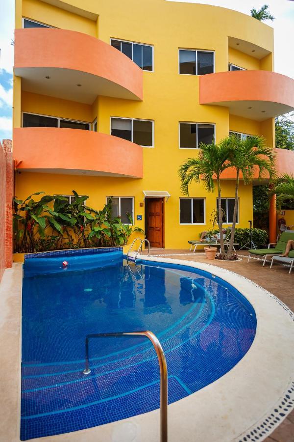 Kaam Accommodations Puerto Morelos Bagian luar foto