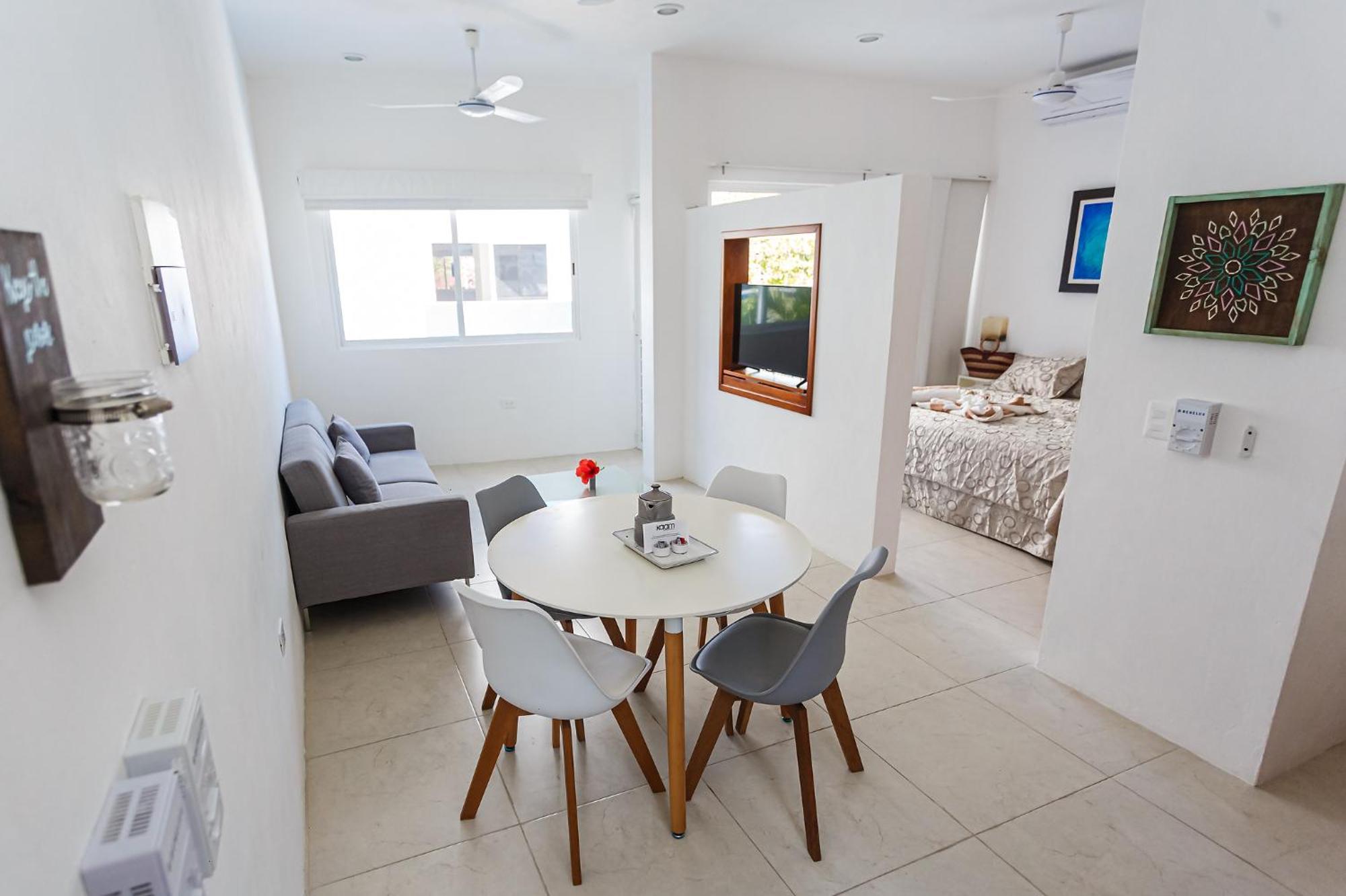 Kaam Accommodations Puerto Morelos Bagian luar foto